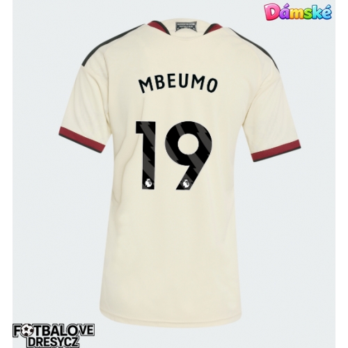 Manchester United Bryan Mbeumo #19 Dámské Alternativní Dres 2026-27 Krátký Rukáv Manchester United Bryan Mbeumo #19 Dámské Alternativní Dres 2026-27 Krátký Rukáv